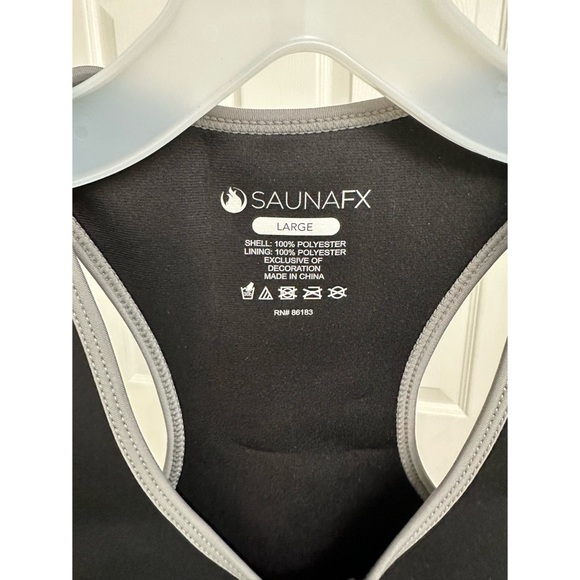 SaunaFX Women's Slimming Neoprene Sauna Vest with Microban - NWOT - Picture 3 of 3